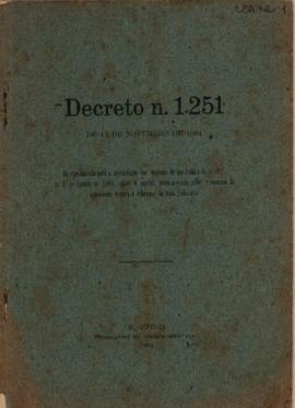 Decreto n° 1251