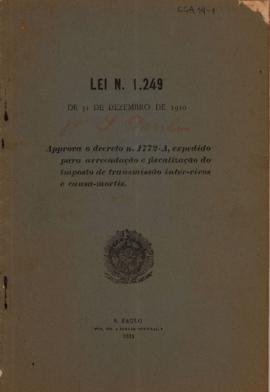 Lei n° 1249
