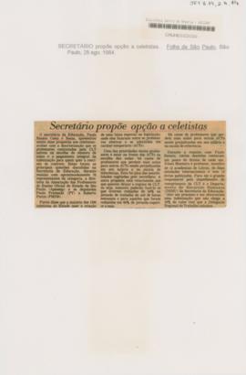 Recorte de jornal